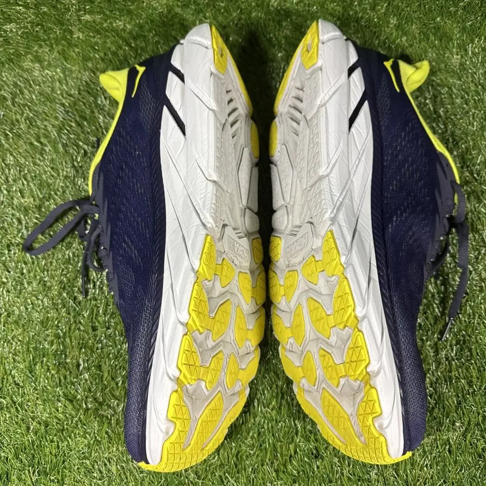 Hoka One One Clifton 7 Mens Size 13 Navy Blue Athletic Running Shoes Sneakers - Picture 5 of 12